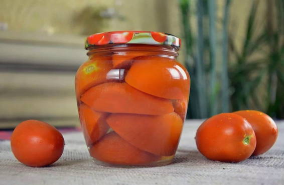 شرائح طماطم لفصل الشتاء بدون خل