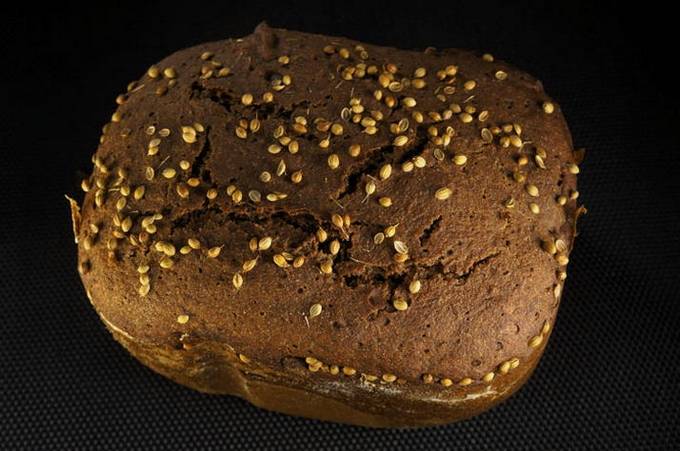 ขนมปังโบโรดิโนในเครื่องทำขนมปัง Kenwood