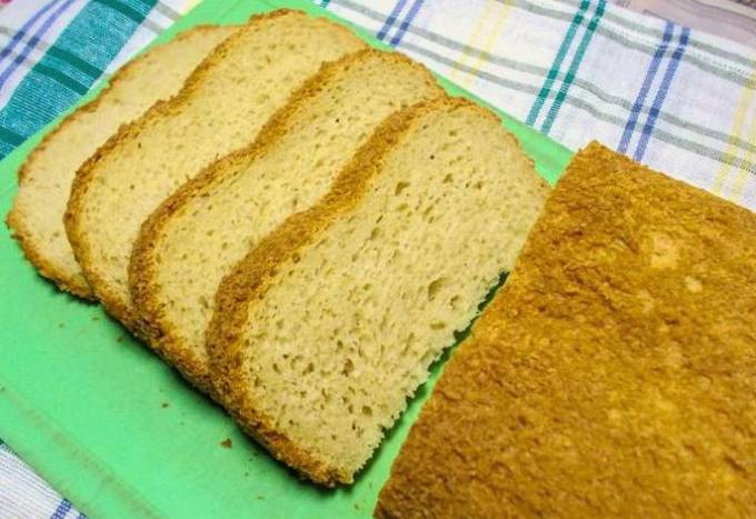 ขนมปังข้าวโพดและข้าวสาลีในเครื่องทำขนมปัง
