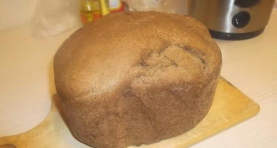 ขนมปังสีเทาในเครื่องทำขนมปังพานาโซนิค 2511
