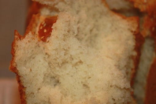 ขนมปัง 500 กรัมในเครื่องทำขนมปัง Mulinex