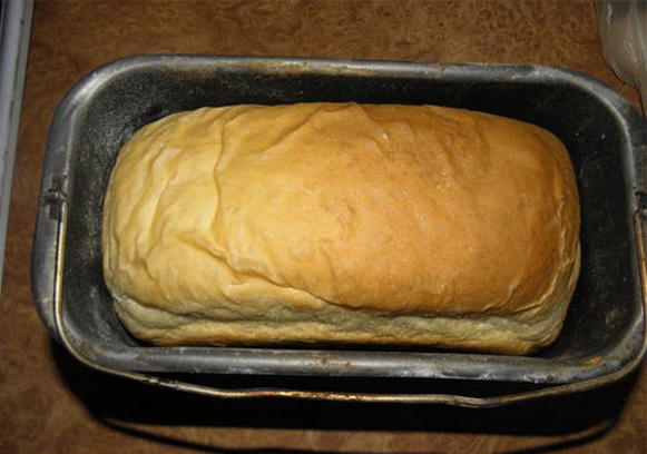 ขนมปัง 1 กก. ในเครื่องทำขนมปัง