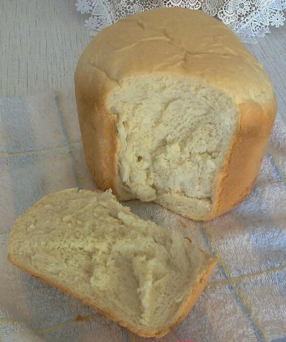 ขนมปังในเครื่องทำขนมปังพานาโซนิค 2501