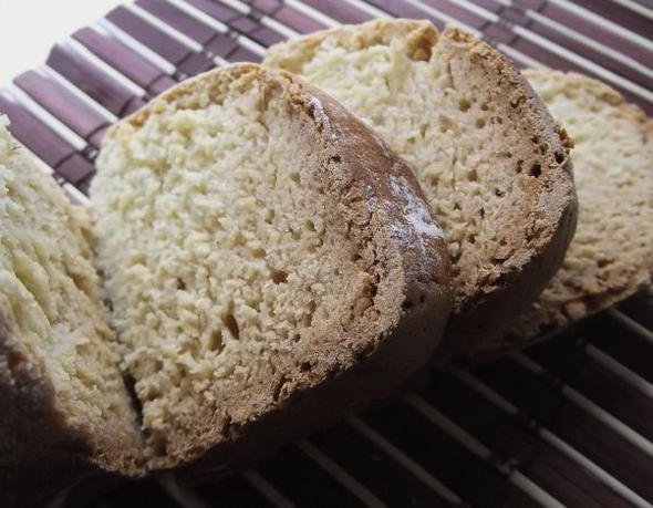 ขนมปังไร้ยีสต์ในเครื่องทำขนมปัง Mulinex