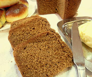 ขนมปังมอลต์ในเครื่องทำขนมปัง Mulinex